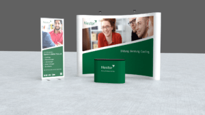 Messewand-Messestand