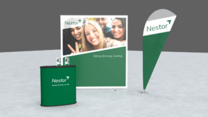 Messewand-mobiler Stand