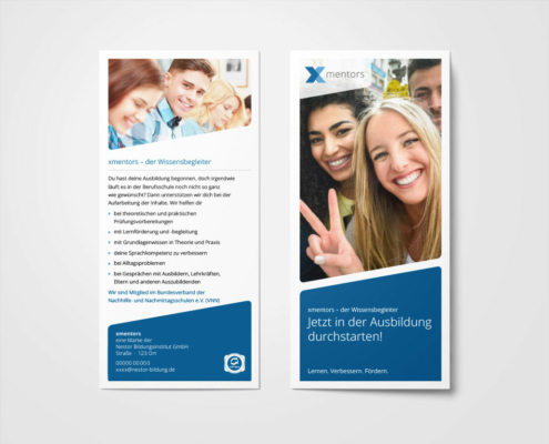 xmentors-Flyer »Azubi«