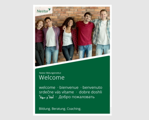 Plakat "Welcome"